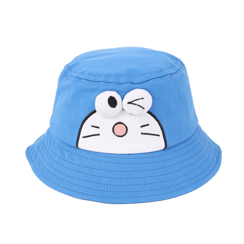 INS Japanese Spring New Children Baby Hat Cartoon Fashion Boys and Girls Summer Sun Hat Bucket Hat
