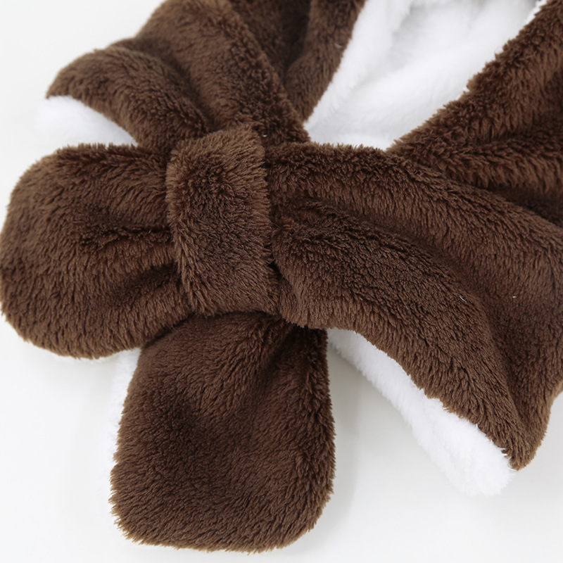 Baby Hat Autumn and Winter Coral Fleece Sleeve Cap Newborn Cap 0-3 Years Old 2 Keep Baby Warm Children