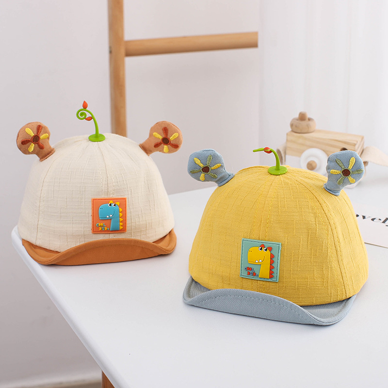 Baby Hat Spring and Autumn Thin Female Baby Peaked Cap Spring Cute Super Cute Infant Children Soft Brim Baseball Cap