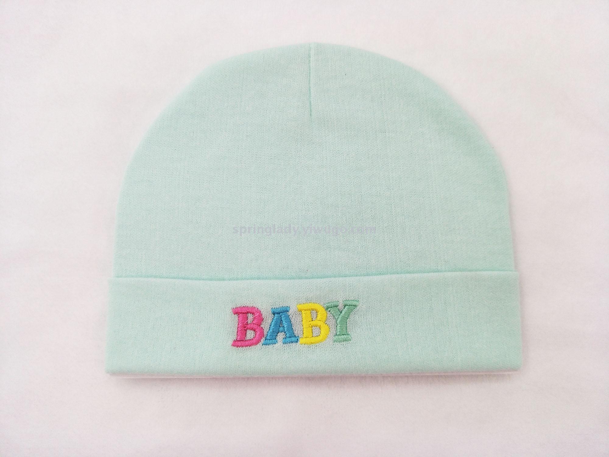 Embroidered Baby Word Baby Hat Baby Newborn Head Protection Wind Warm Tire Hat Spring Lady Embroidered Baby Word Baby Hat Baby Newborn Head Protection Wind Warm Tire Hat Spring Lady