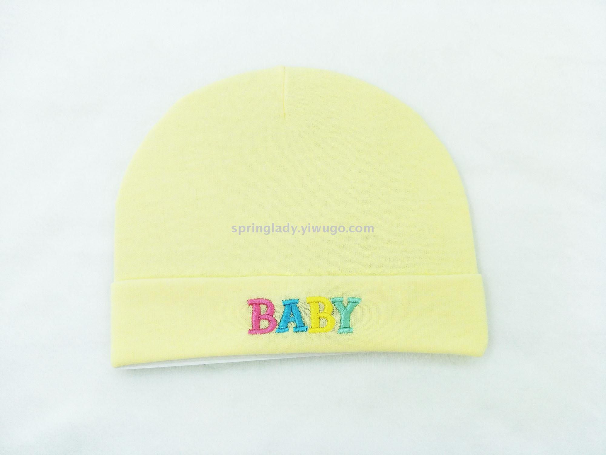 Embroidered Baby Word Baby Hat Baby Newborn Head Protection Wind Warm Tire Hat Spring Lady Embroidered Baby Word Baby Hat Baby Newborn Head Protection Wind Warm Tire Hat Spring Lady