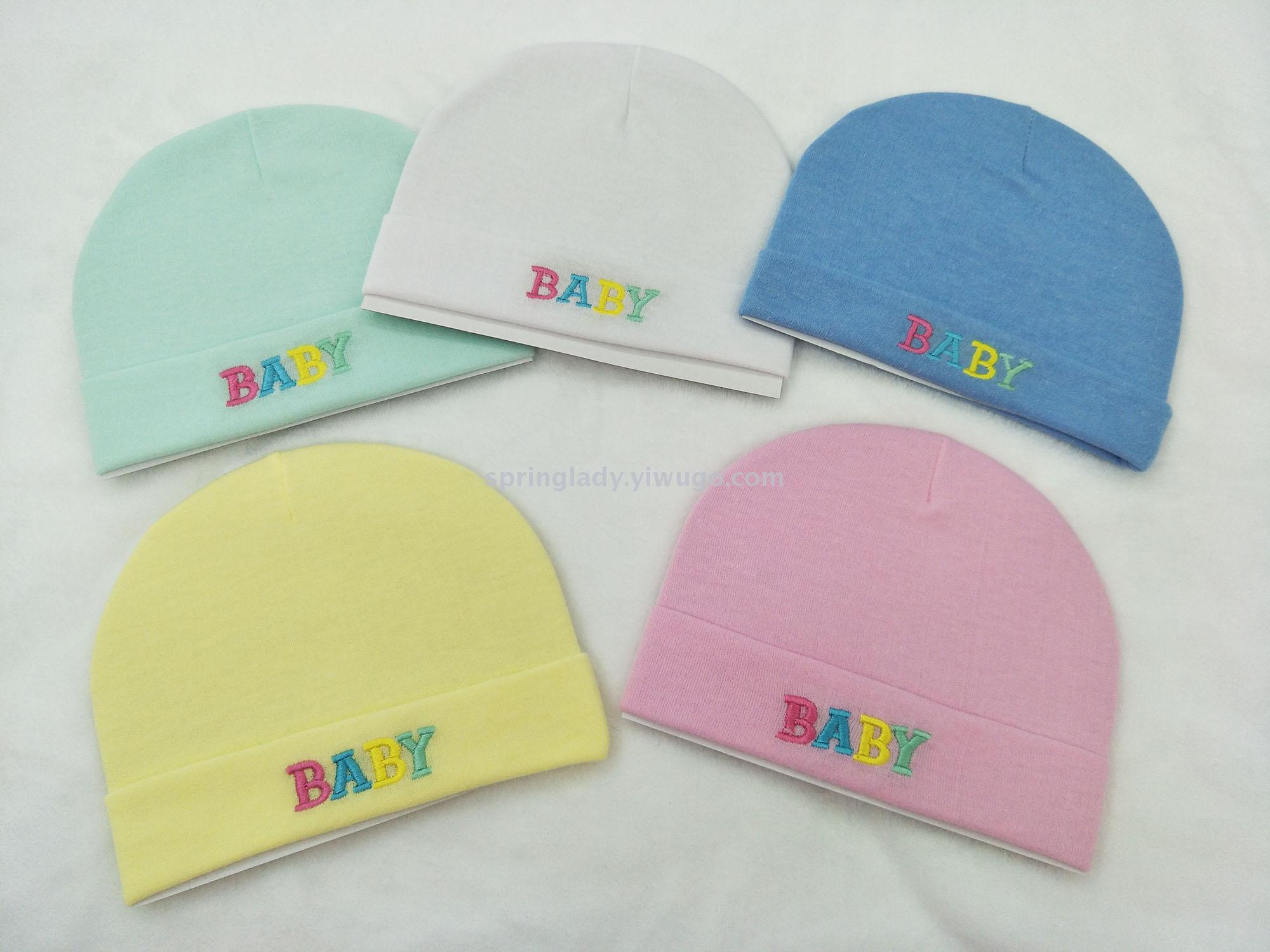 Embroidered Baby Word Baby Hat Baby Newborn Head Protection Wind Warm Tire Hat Spring Lady Embroidered Baby Word Baby Hat Baby Newborn Head Protection Wind Warm Tire Hat Spring Lady