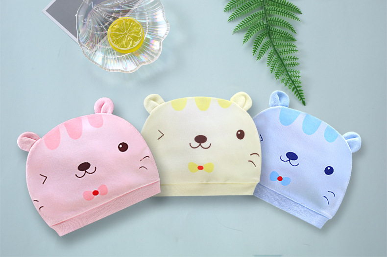 Baby Hat Autumn and Winter Cotton New Cartoon Newborn Baby Beanie Cap Discount Baby Children Hat Discount Wholesale Baby Hat Autumn and Winter Cotton New Cartoon Newborn Baby Beanie Cap Discount Baby Children Hat Discount Wholesale
