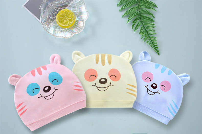 Baby Hat Autumn and Winter Cotton New Cartoon Newborn Baby Beanie Cap Discount Baby Children Hat Discount Wholesale Baby Hat Autumn and Winter Cotton New Cartoon Newborn Baby Beanie Cap Discount Baby Children Hat Discount Wholesale
