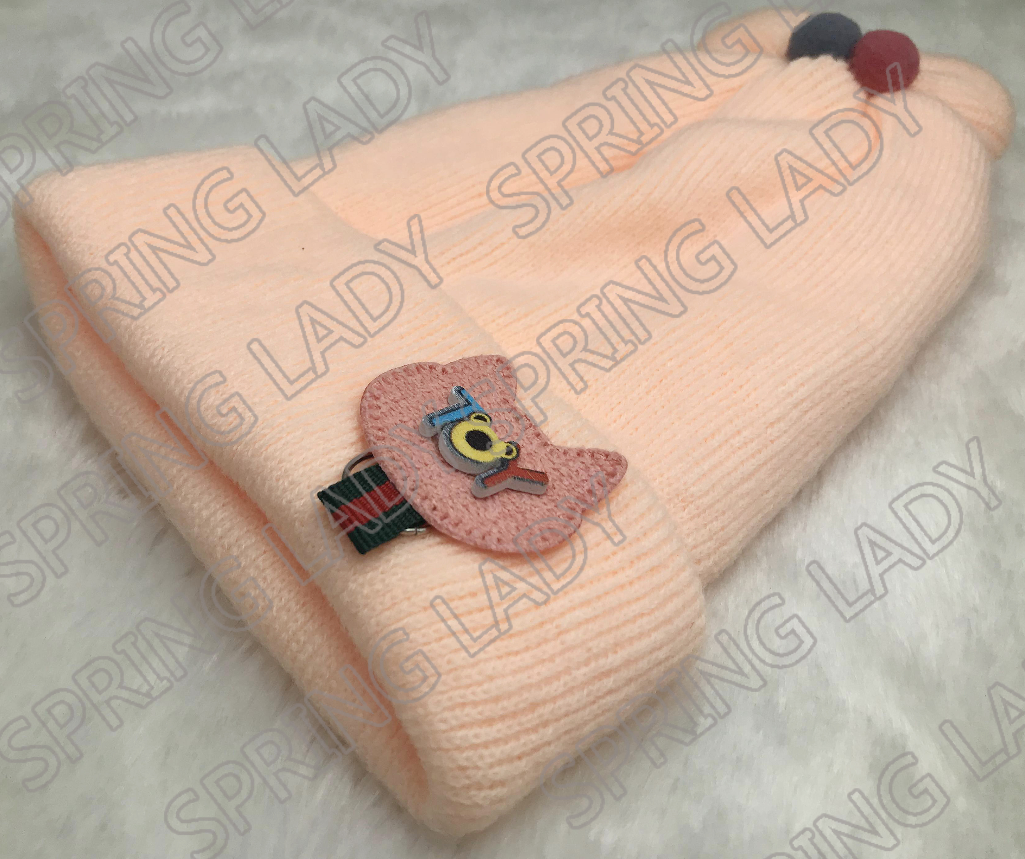 Autumn and Winter New Baby Hat Knitted Hat Children's Pullover Hat Korean Style Baby Wool Cap SPRING LADY