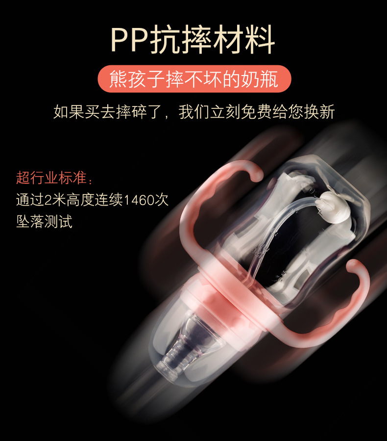 Neck Pp Baby Feeding Bottle 150ml Maternal and Child Whole Newborn Baby Bottle with Hand Customized Manufacturer O Neck Pp Baby Feeding Bottle 150ml Maternal and Child Whole Newborn Baby Bottle with Hand Customized Manufacturer O