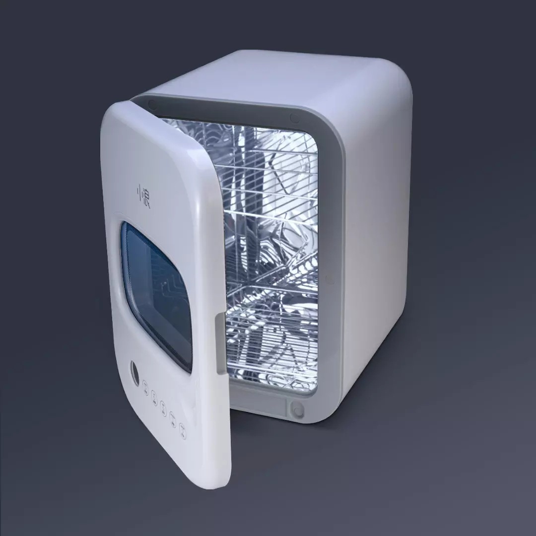 MIJIA Xiaolang Desktop Portable Disinfection Cabinet UV Baby Bottle Household Small Sterilization Dryer
