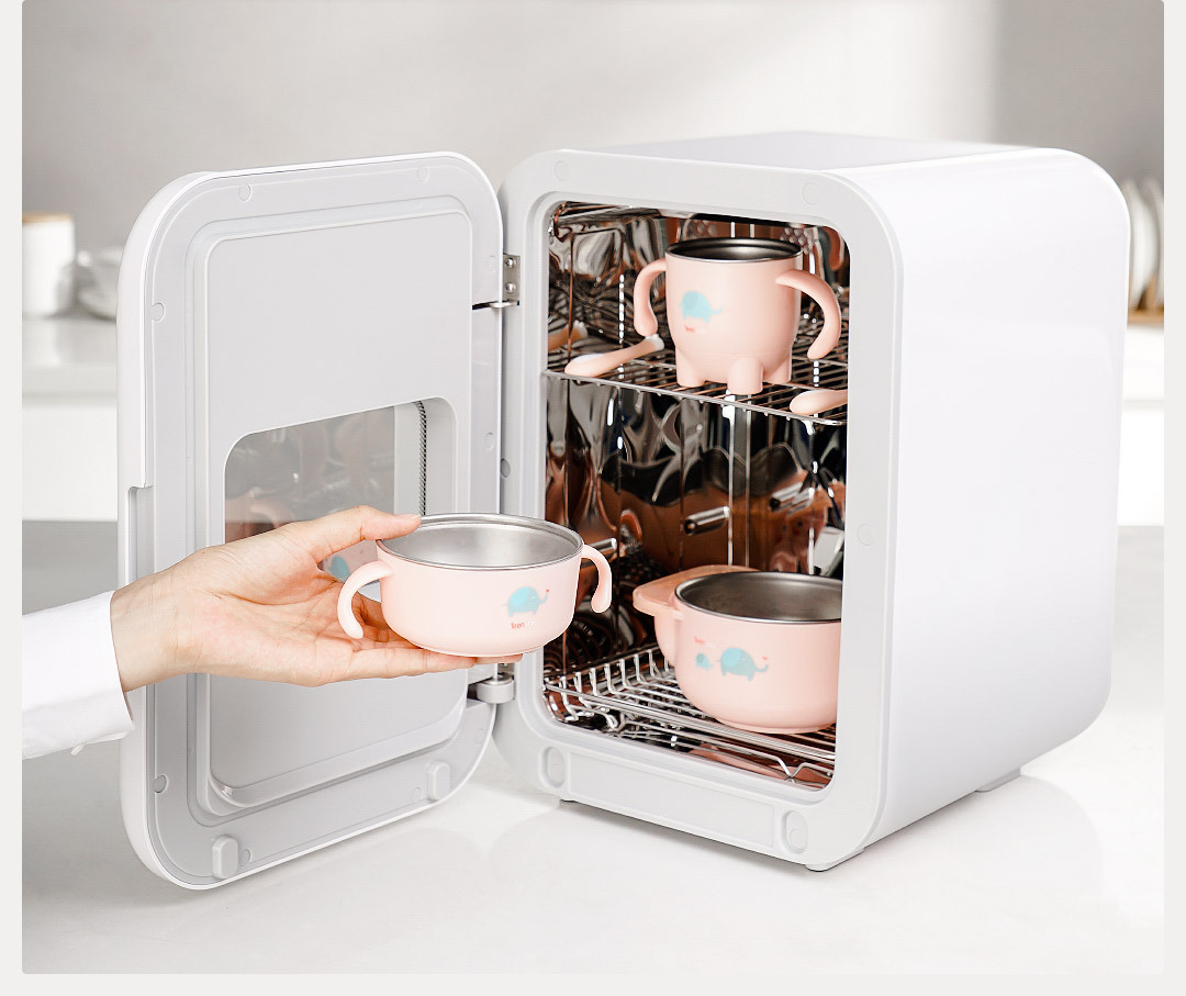 MIJIA Xiaolang Desktop Portable Disinfection Cabinet UV Baby Bottle Household Small Sterilization Dryer