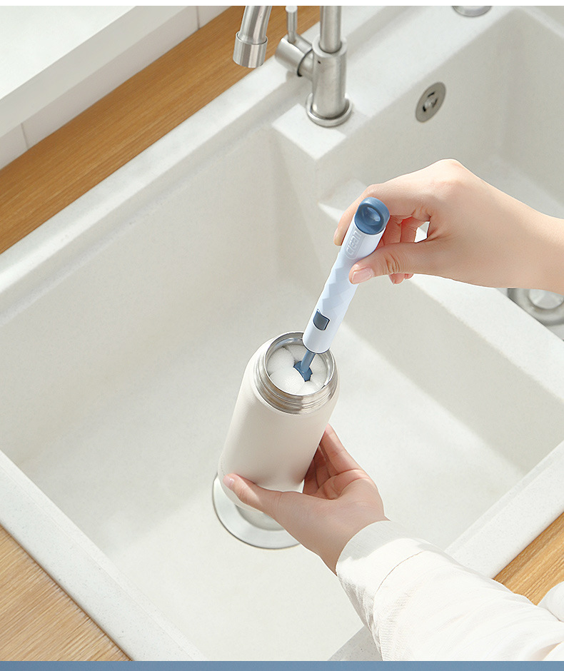 Collection Original Sponge Brush Detachable Cleaning Brush Household Baby Bottle Brush Long HandleCleaning products Collection Original Sponge Brush Detachable Cleaning Brush Household Baby Bottle Brush Long HandleCleaning products