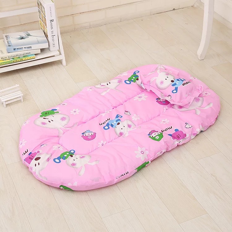 Summer folding baby mosquito net, baby mosquito net to send pillow fabric plus music