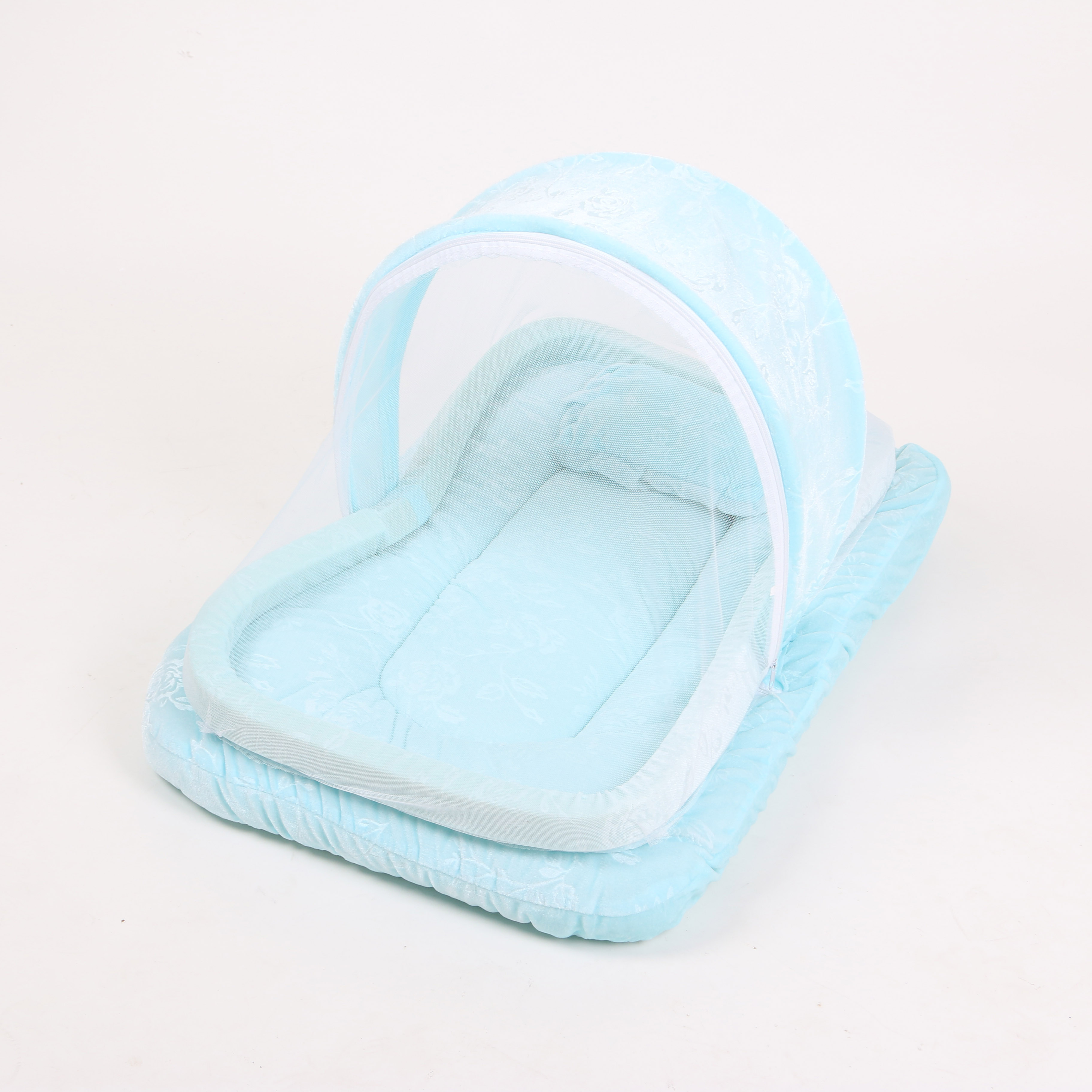 High-end fashion baby mosquito nets in summer and autumn gold velour super soft baby mosquito net