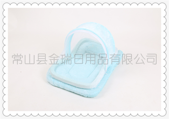 High-end fashion baby mosquito nets in summer and autumn gold velour super soft baby mosquito net