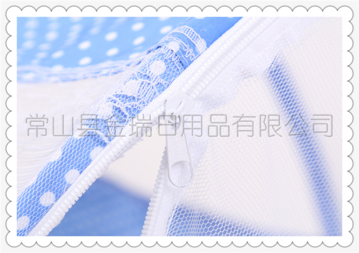Infant baby mosquito net crib portable collapsible infant with bottom nets