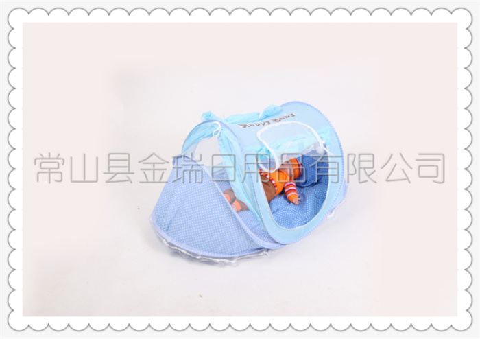 High-end printing with curtain baby mosquito net High-end printing with curtain baby mosquito net