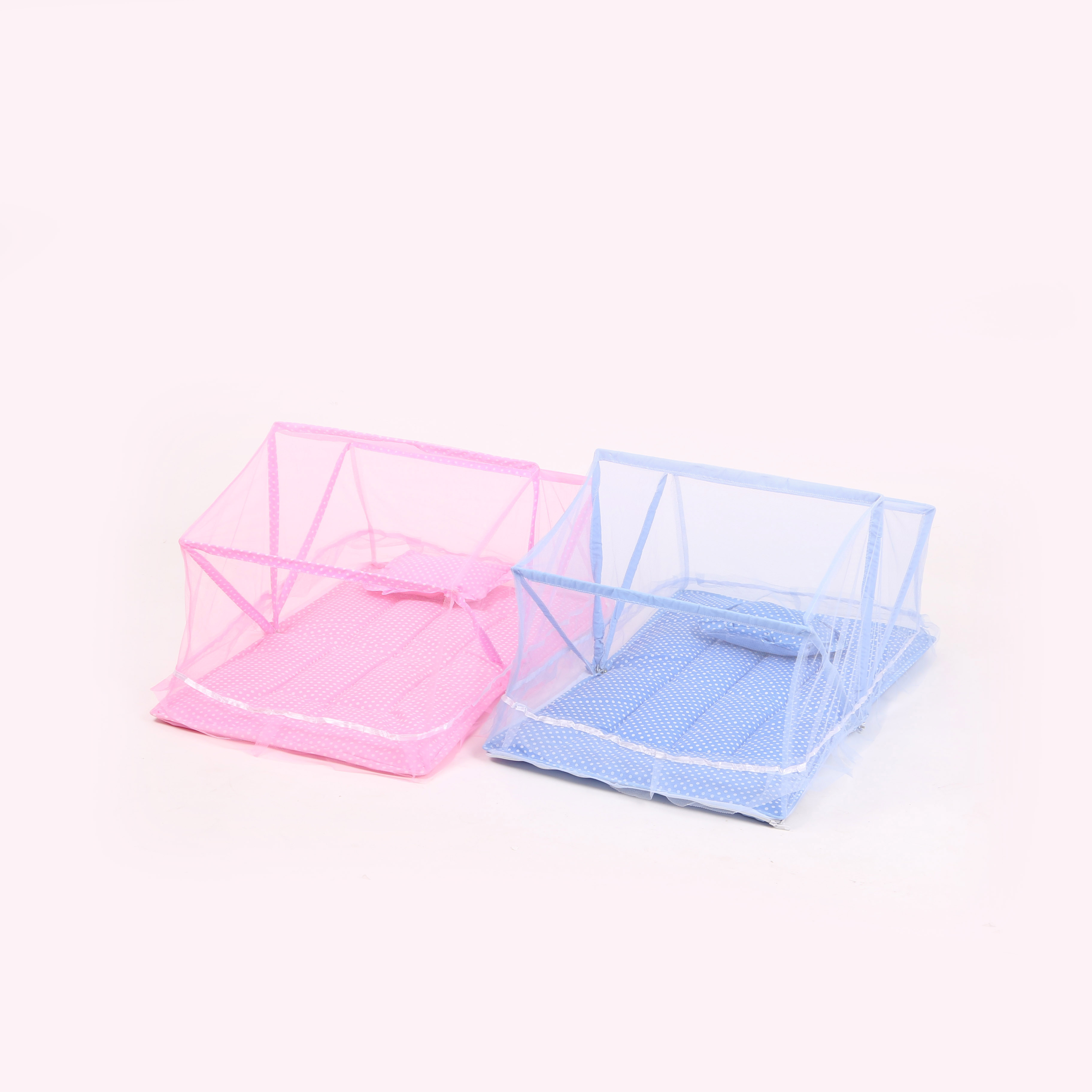 Install baby mosquito net baby cotton mat-free mosquito nets