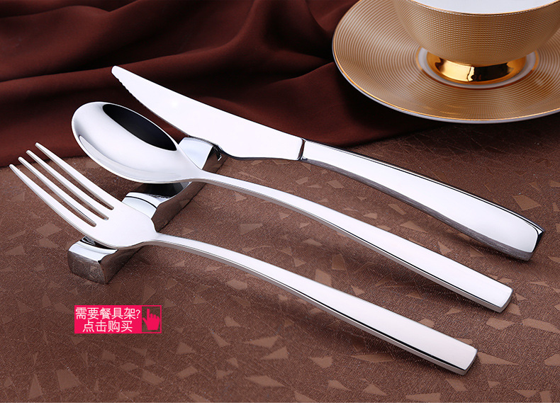 steel knives forks and Spoons Hotel western tableware set large steak knife coffee spoon fruit knives and forks steel knives forks and Spoons Hotel western tableware set large steak knife coffee spoon fruit knives and forks