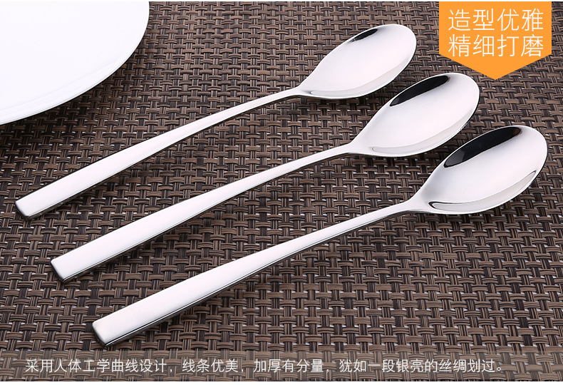 steel knives forks and Spoons Hotel western tableware set large steak knife coffee spoon fruit knives and forks steel knives forks and Spoons Hotel western tableware set large steak knife coffee spoon fruit knives and forks