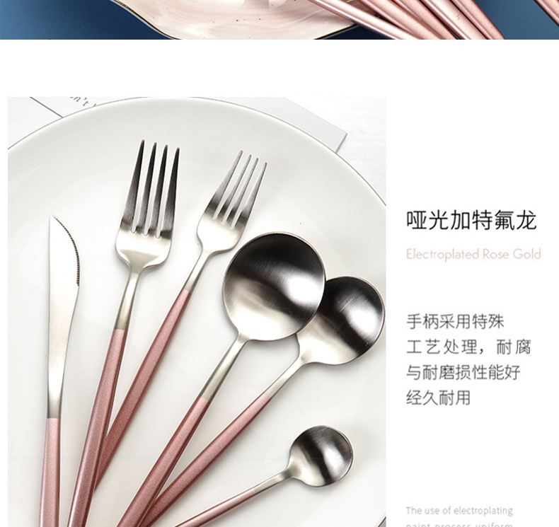 304 stainless steel knives forks and spoons westernstyle fourpiece coffee spoon chopsticks gift set European batch 304 stainless steel knives forks and spoons westernstyle fourpiece coffee spoon chopsticks gift set European batch