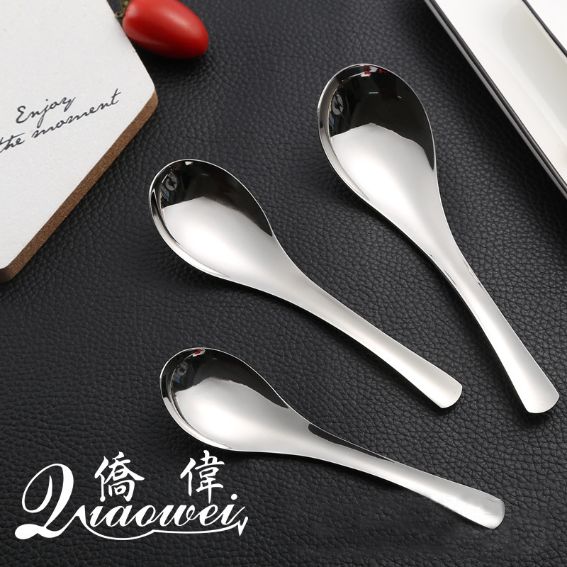 Manufacturers the creation of stainless steel spoons deepened thickening spoon court earl spoon round head adult spoon