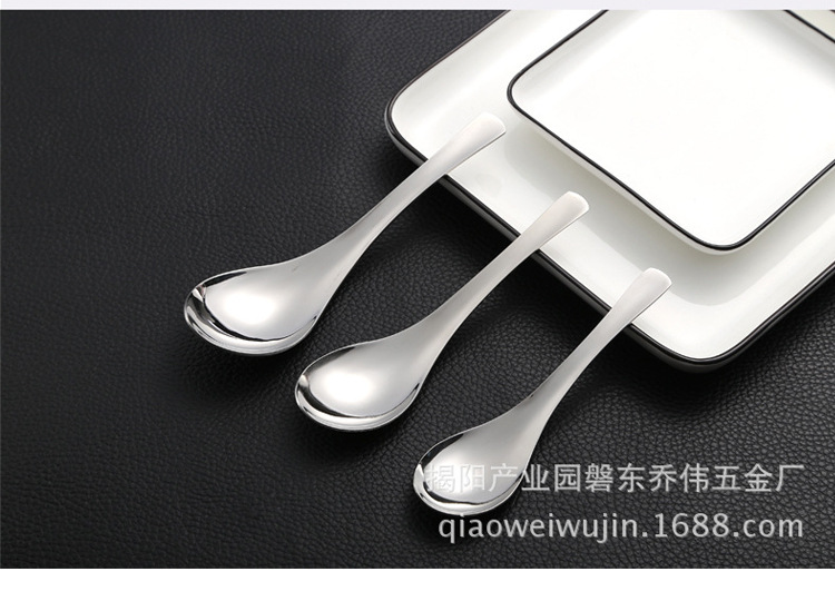 Manufacturers the creation of stainless steel spoons deepened thickening spoon court earl spoon round head adult spoon Manufacturers the creation of stainless steel spoons deepened thickening spoon court earl spoon round head adult spoon