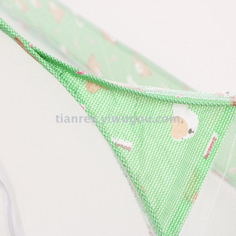 Cartoon folding portable baby mosquito net bed safety house