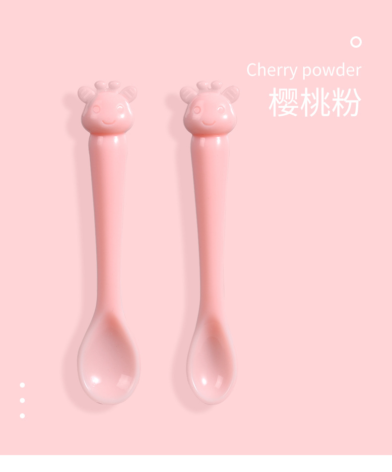 Manufacturer Direct Baby Spoons Deer Modeling Cartoon Spoons baby Feeding Tableware Spoons Training Spoons Manufacturer Direct Baby Spoons Deer Modeling Cartoon Spoons baby Feeding Tableware Spoons Training Spoons