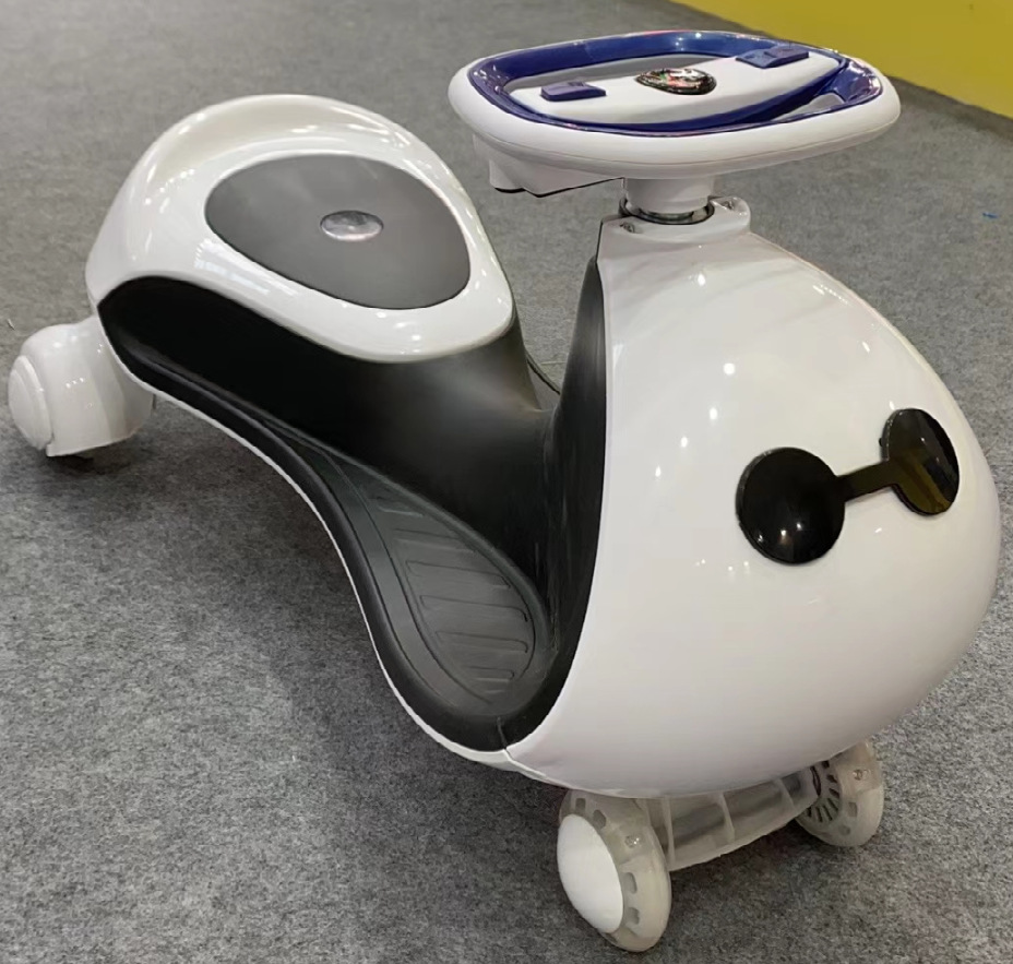 Swing Car Children&#039;s 1-3 Years Old Anti-Rollover 4 Baby Boys and Girls Sliding Universal Wheel    Baby Swing Car