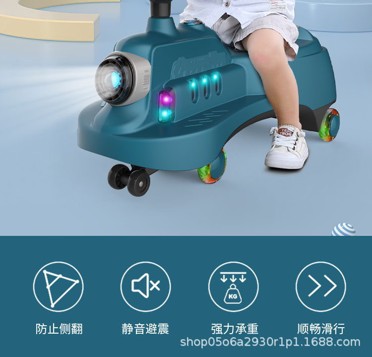 Baby Swing Car Music Male and Female Baby Bobby Car 1-3 Years Old Scooter Luge Universal Wheel Source Manufacturer Baby Swing Car Music Male and Female Baby Bobby Car 1-3 Years Old Scooter Luge Universal Wheel Source Manufacturer