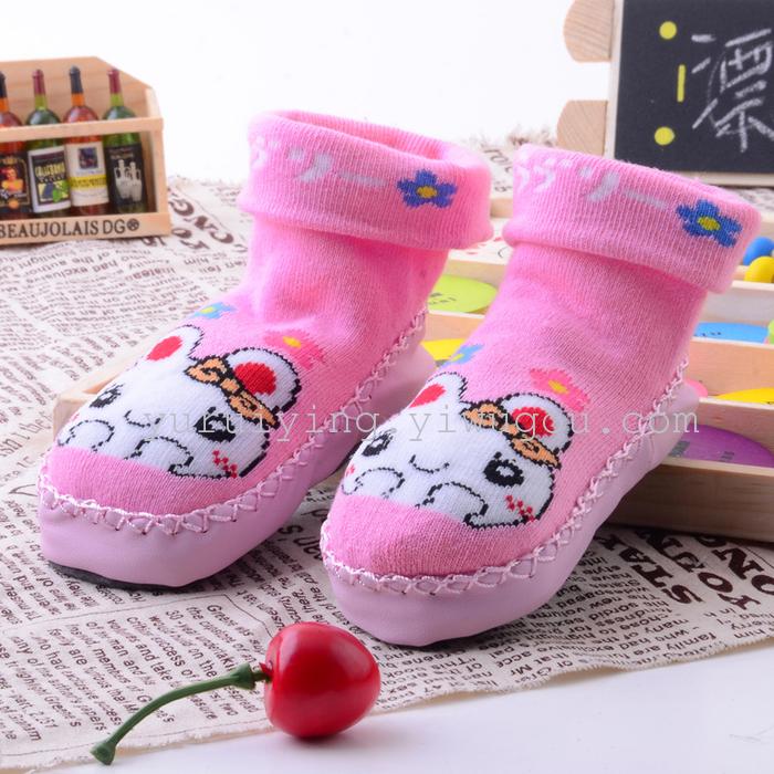 A children's socks Mao Quanwa Infant Toddler shoes and socks socks non slip floor