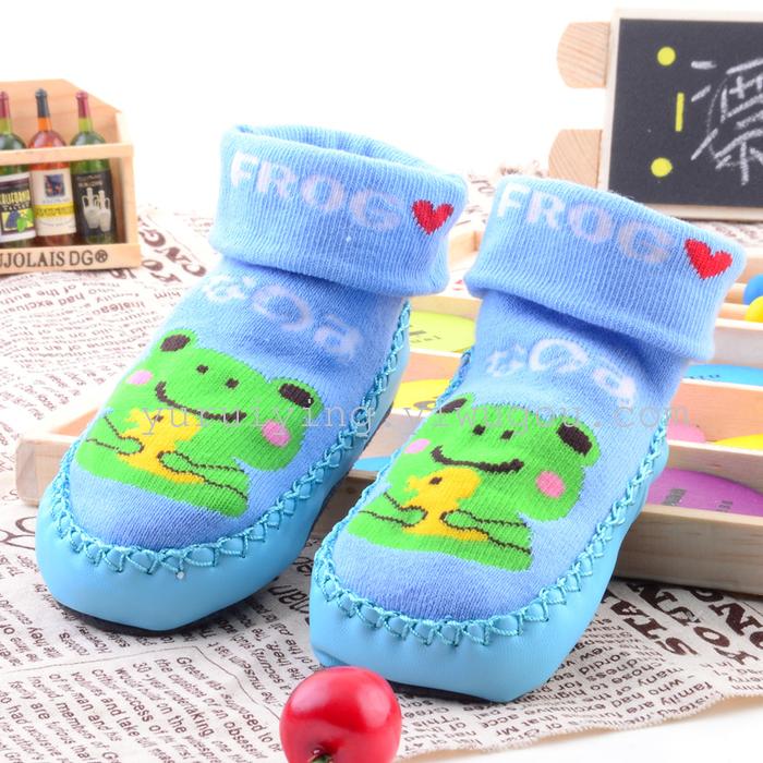 A children's socks Mao Quanwa Infant Toddler shoes and socks socks non slip floor