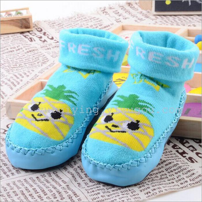 A children's socks Mao Quanwa Infant Toddler shoes and socks socks non slip floor
