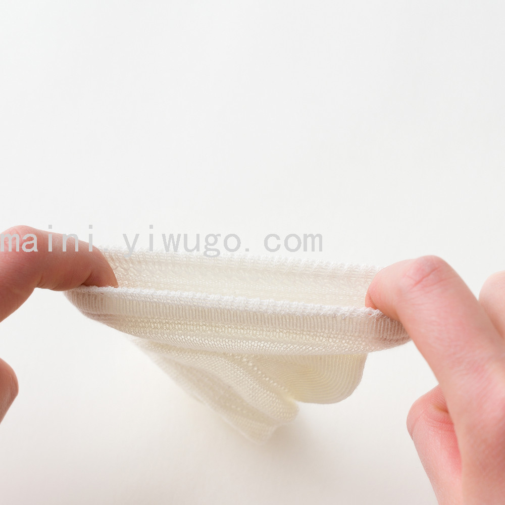 Spring and Summer Cotton Invisible Ultra-Thin Mesh Infant Low-Cut Socks Striped Anti-Mosquito Socks for Boys and Girls