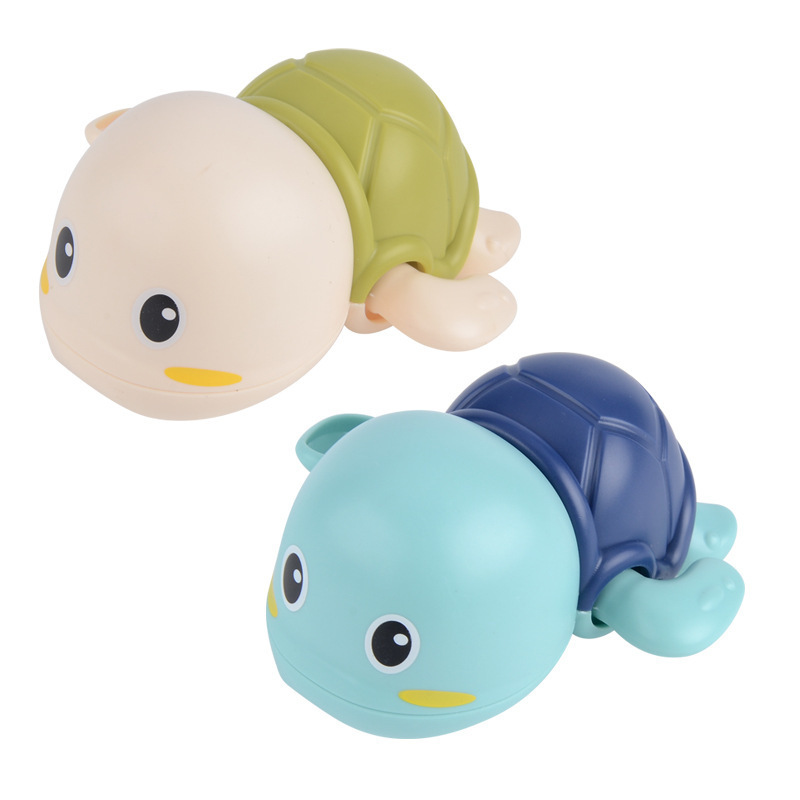 Little Turtle Baby and Infant Bath Toy Animal Swimming Wind-up Toy Swimming Cute Fun Boys&#039; and Girls&#039; Toys