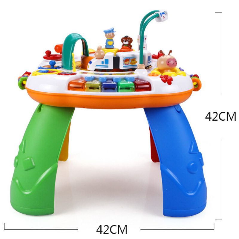Gu Yu Gaming Table Children&#039;s Study Desk Baby Toy Table Boys and Girls Early Learning Machine Baby and Infant Toys