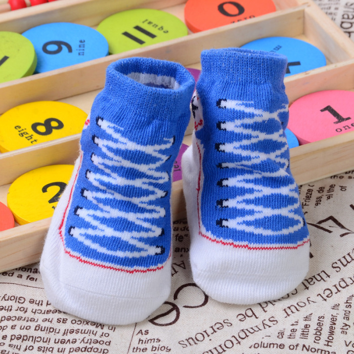 Infant socks Children's  3D socks Children's cotton floor socks 