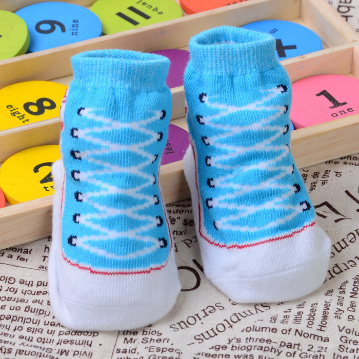 Infant socks Children's  3D socks Children's cotton floor socks 
