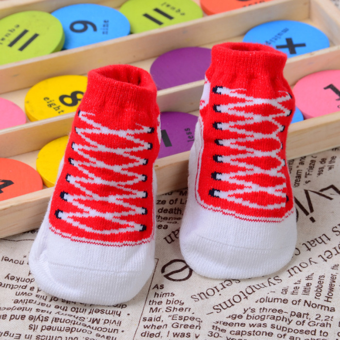 Infant socks Children's  3D socks Children's cotton floor socks 