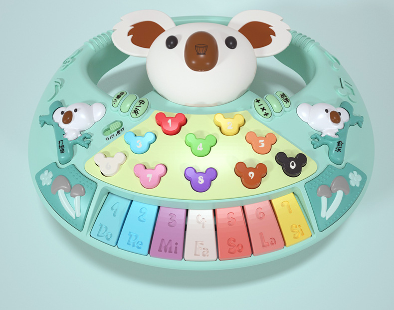 Zhibao Infant Enlightening Early Education Toy Chinese-English Bilingual Digital Game Multi-Functional Puzzle Piano Toys Zhibao Infant Enlightening Early Education Toy Chinese-English Bilingual Digital Game Multi-Functional Puzzle Piano Toys