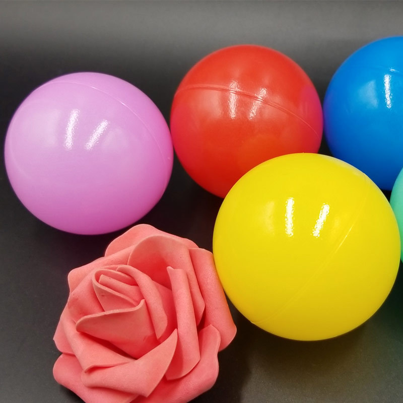 Baby Marine Ball Thickened Elastic Bounce Ball Children Park Toys Color Indoor Ball Pool Infant Toy Ball