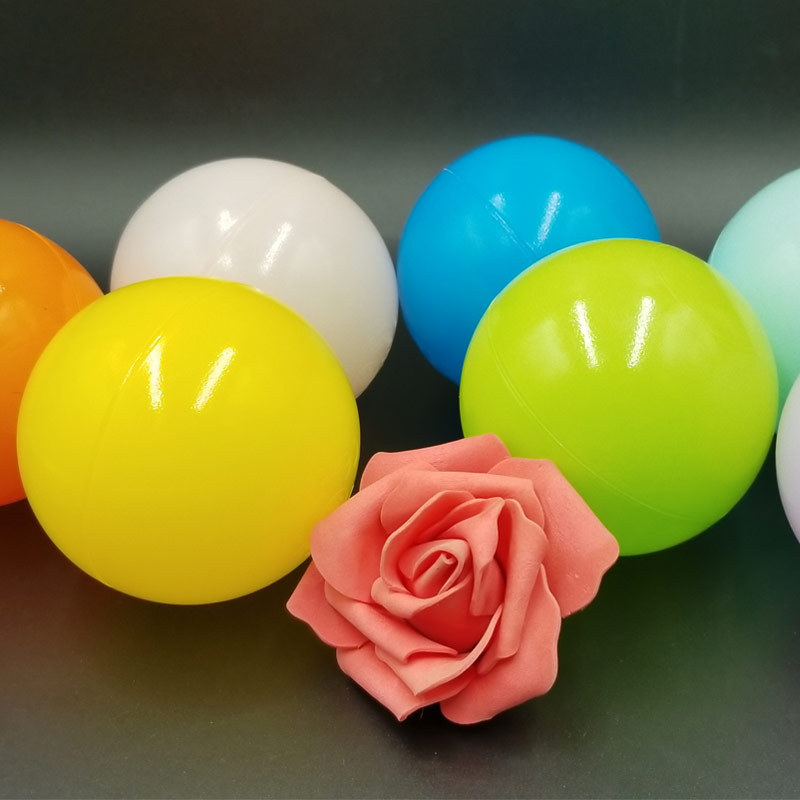 Baby Marine Ball Thickened Elastic Bounce Ball Children Park Toys Color Indoor Ball Pool Infant Toy Ball