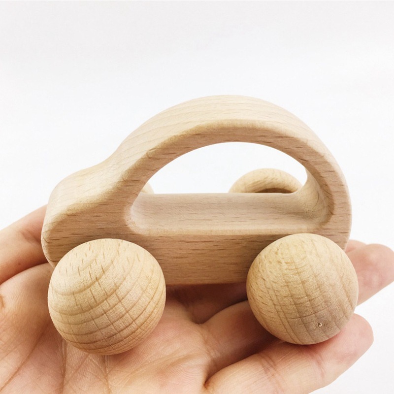 Infant Toys Newborn Toy Sets Infant Solid Wood Paint-Free Environmentally Friendly Molars Rattle Bag Set Infant Toys Newborn Toy Sets Infant Solid Wood Paint-Free Environmentally Friendly Molars Rattle Bag Set