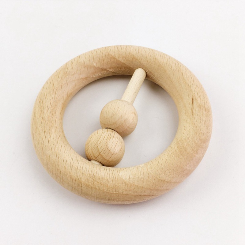 Infant Toys Newborn Toy Sets Infant Solid Wood Paint-Free Environmentally Friendly Molars Rattle Bag Set Infant Toys Newborn Toy Sets Infant Solid Wood Paint-Free Environmentally Friendly Molars Rattle Bag Set