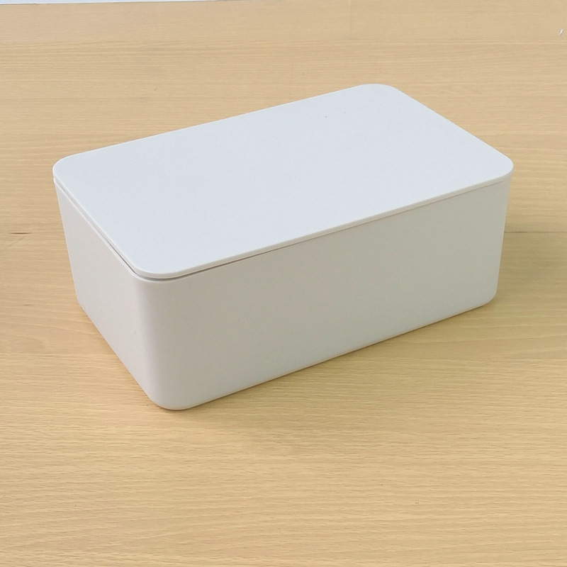 New Style Wet Tissue Paper Extraction Box Wet Tissue Box Household DustProof Desktop Sealing Wet Tissue Box Storage Box