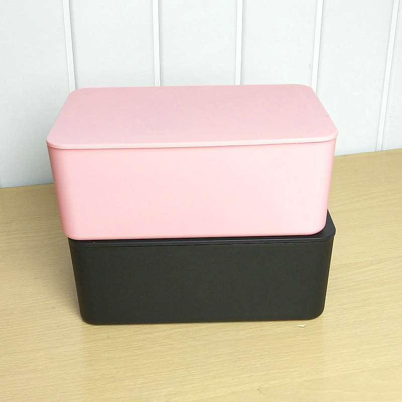 Tissue Box with Lid Paper Extraction Box Wet Tissue Box Household DustProof Desktop Sealing Wet Tissue Box Storage Box