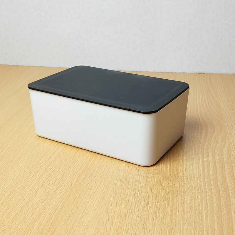 Tissue Box with Lid Paper Extraction Box Wet Tissue Box Household DustProof Desktop Sealing Wet Tissue Box Storage Box