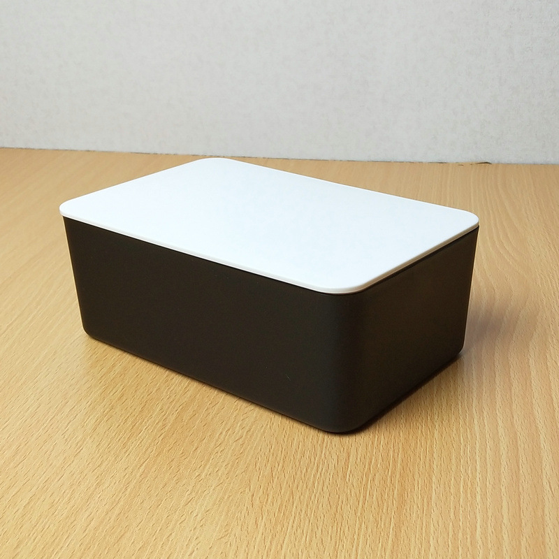 Tissue Box with Lid Paper Extraction Box Wet Tissue Box Household DustProof Desktop Sealing Wet Tissue Box Storage Box