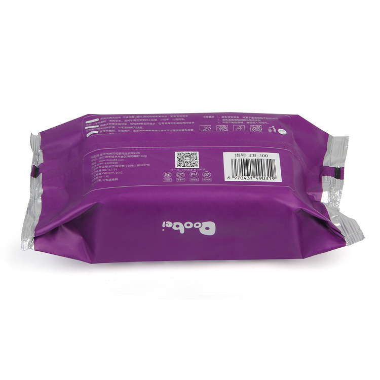 Factory Direct Sales Customized Wet Tissue Baby Hand Mouth Portable Wet Tissue Thickened Newborn Baby Wet Tissue