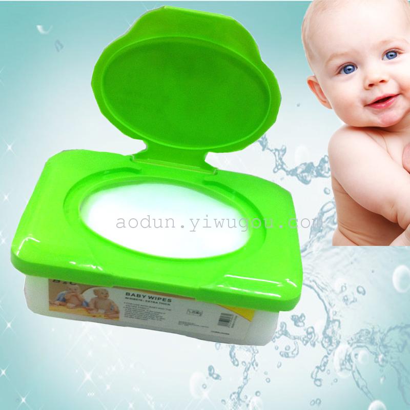 Infant boxed wipes babay wipes wet tissue paper manufacturers to export 80 sheets