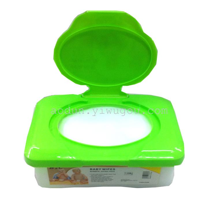 Infant boxed wipes babay wipes wet tissue paper manufacturers to export 80 sheets