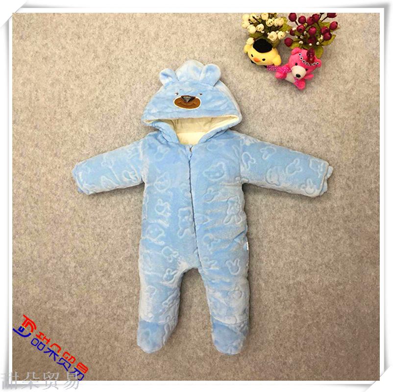 New born baby autumn and winter baby clothes women baby clothes warm feet out cotton pad thickening New born baby autumn and winter baby clothes women baby clothes warm feet out cotton pad thickening